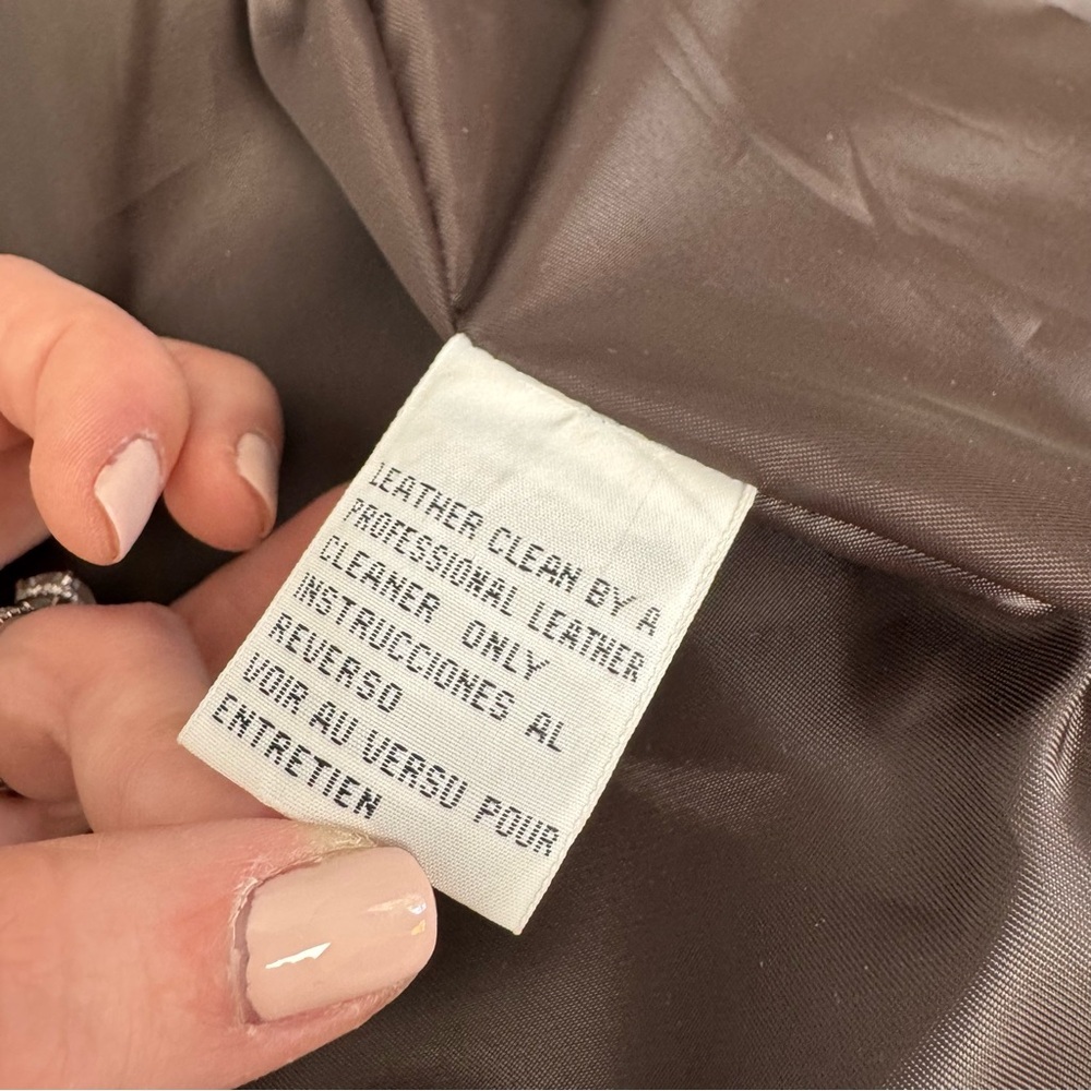 Vintage Leather Jacket by Moda Spiegel - Picture 10 of 10